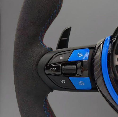 Performance Alcantara Steering Wheel with Carbon Trim – M3 / M5 Platform