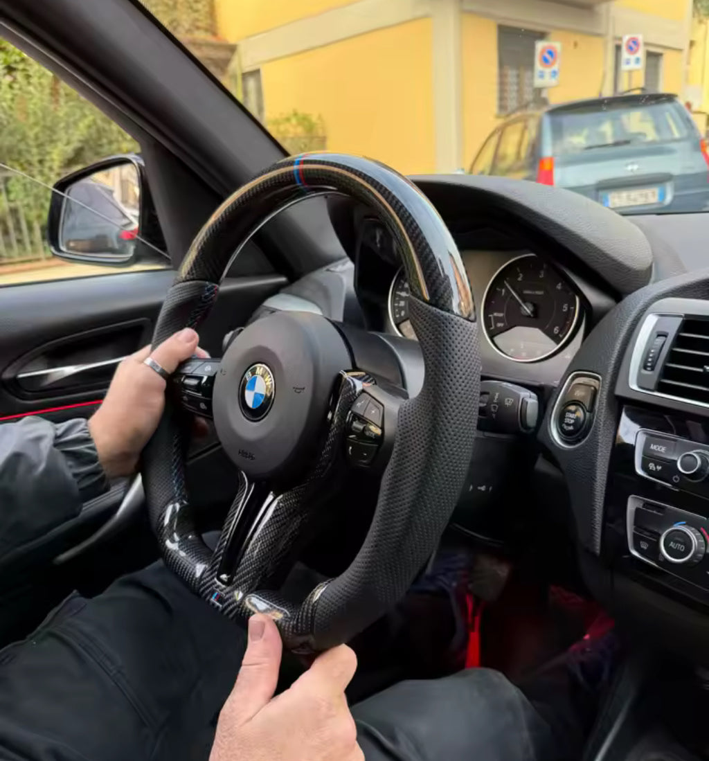 Volant BMW M Performance en Fibre de Carbone & Cuir