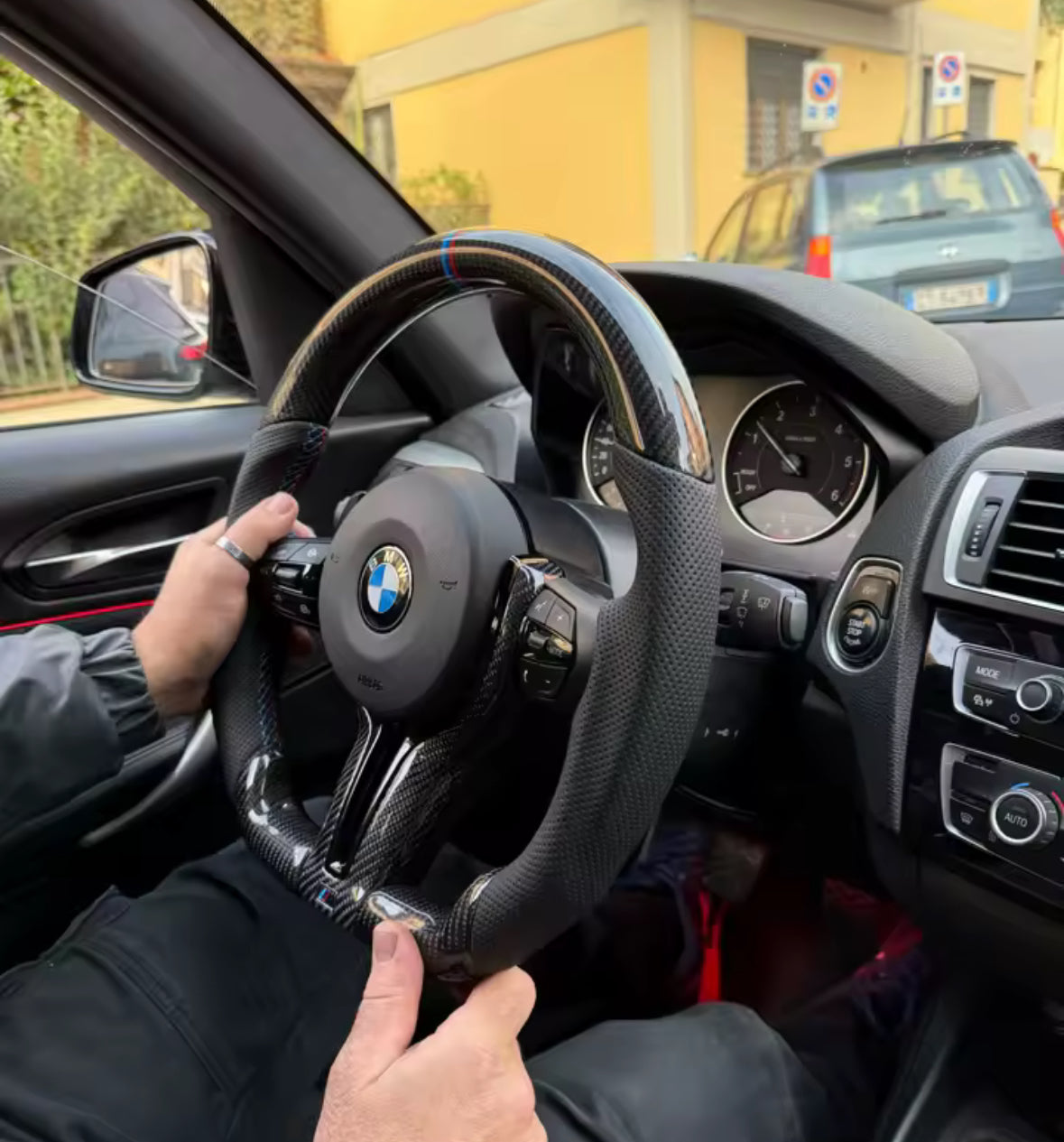 Volant BMW M Performance en Fibre de Carbone & Cuir