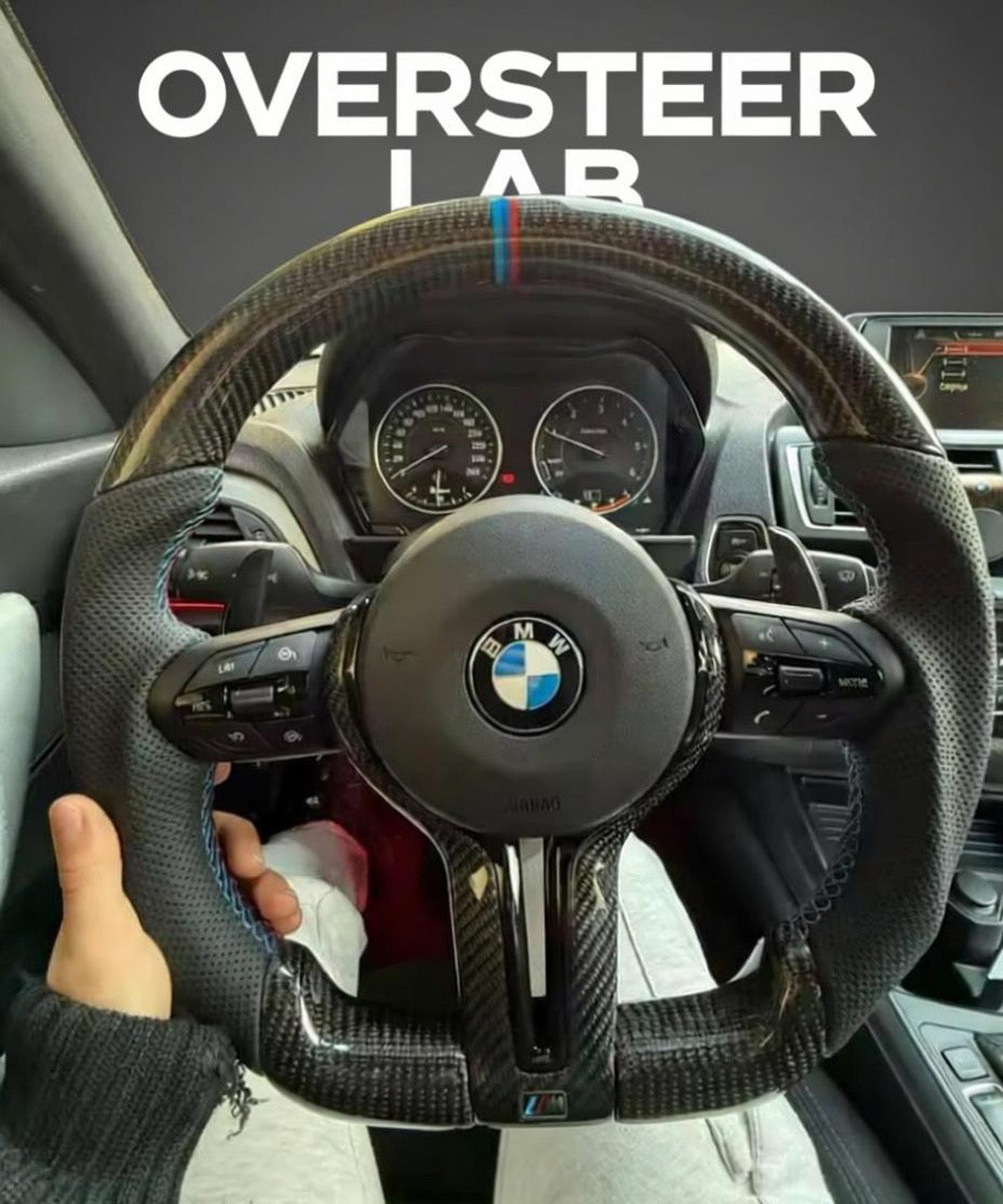 Volant BMW M Performance en Fibre de Carbone & Cuir