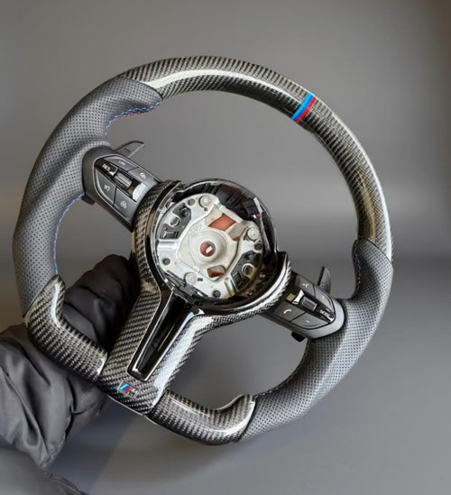 Volant BMW M Performance en Fibre de Carbone & Cuir